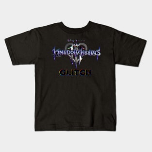 Kingdom Hearts - Logo Glitch Effect Kids T-Shirt